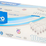 iGoto F10P-10109 Pack de 10 Focos Led A60, 9W Luz Fría