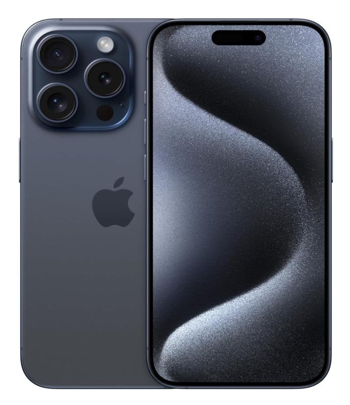 Apple iPhone 15 Pro (128 GB) - Titanio Azul (Reacondicionado)