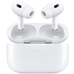 Audífonos inalámbricos AirPods Pro 2 de Apple, audífonos Bluetooth, Cancelación Activa de Ruido, Modo Ambiente, Audio Espacial Personalizado, Sonido de Alta fidelidad, Chip H2, Carga USB-C - Blanco